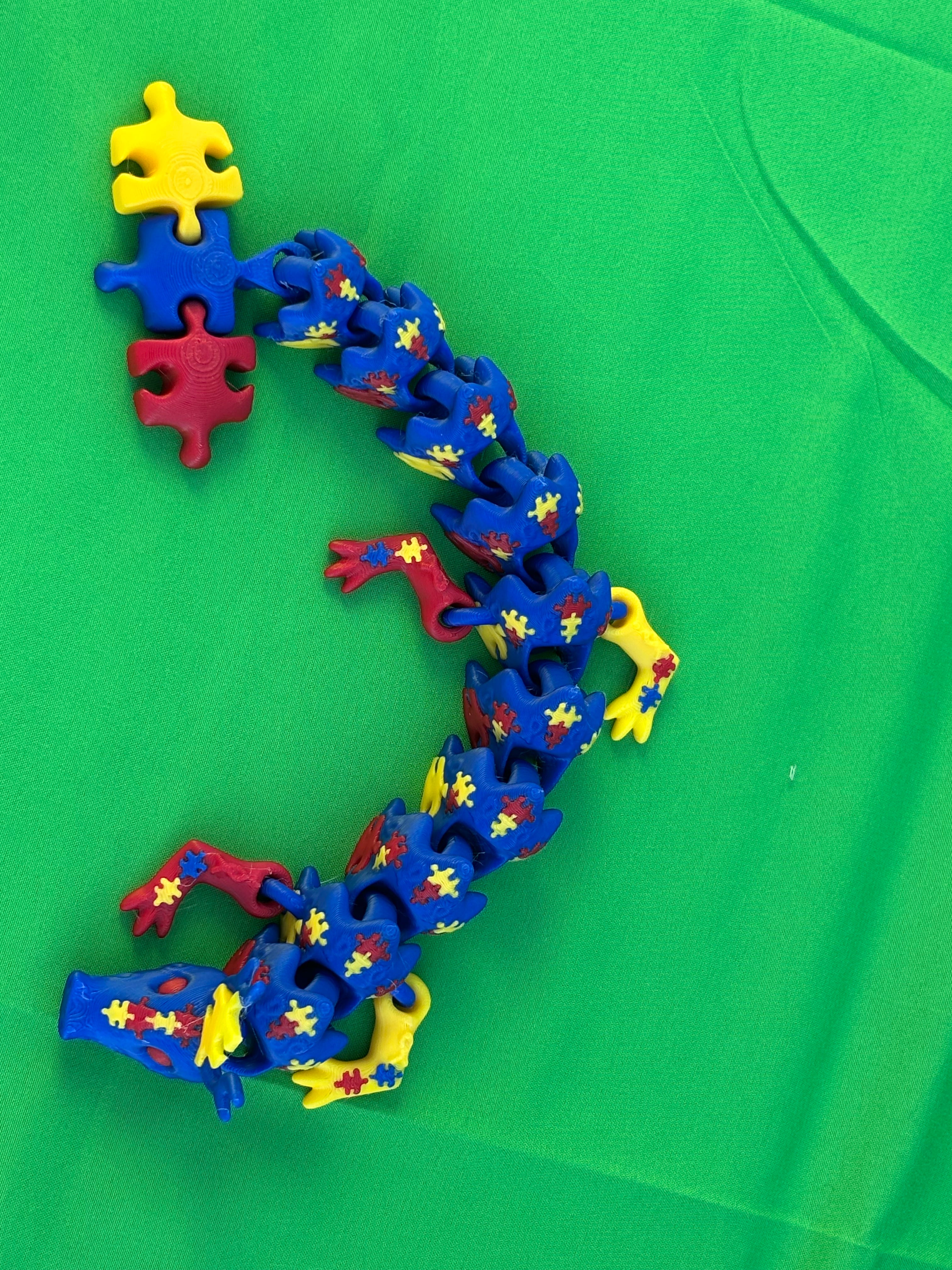 Autism Awareness Dragon
