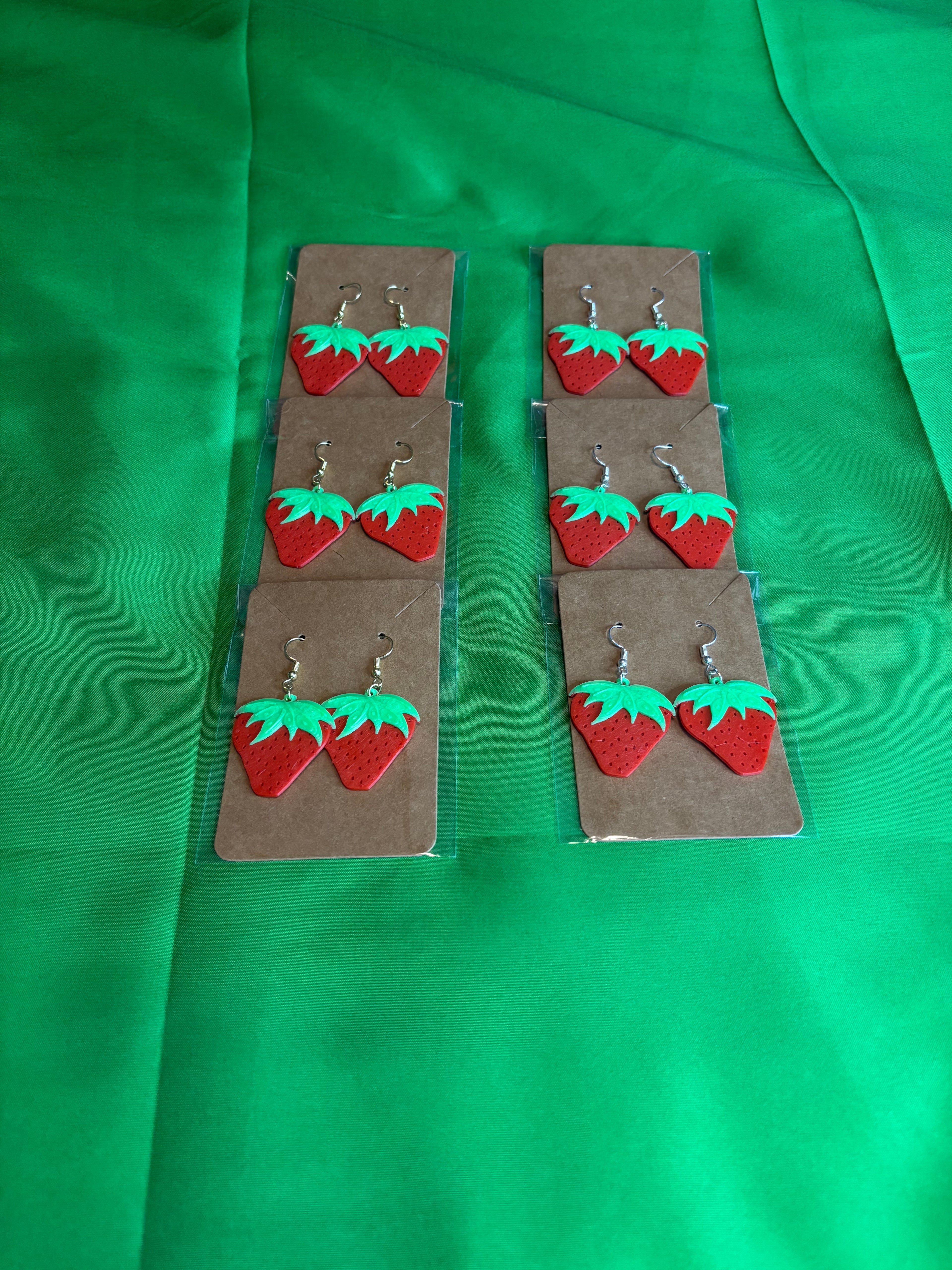 Strawberry Earrings